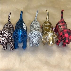 ALL 5 Victoria’s Secret PINK stuffed dogs